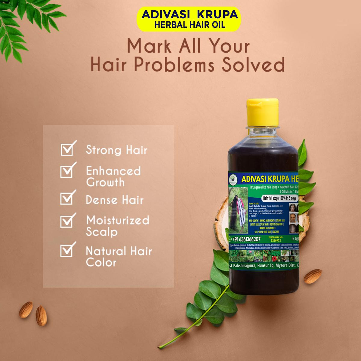 Adivasi Krupa Hair Growth Oil